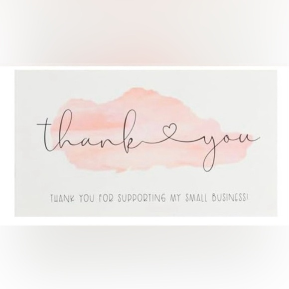 200 Thank you cards, set of 4 . 50 of each kind NWT - Picture 6 of 9